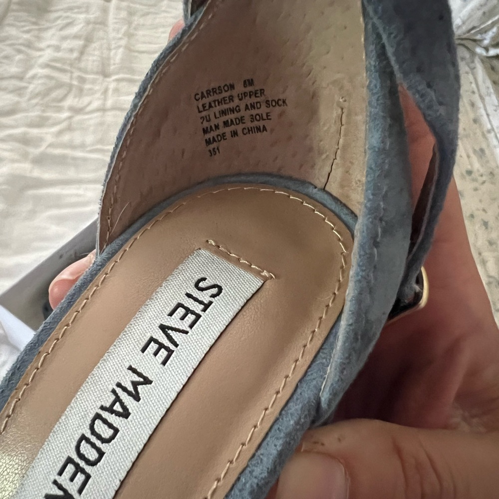 Steve Madden CARRSON Heels Blue